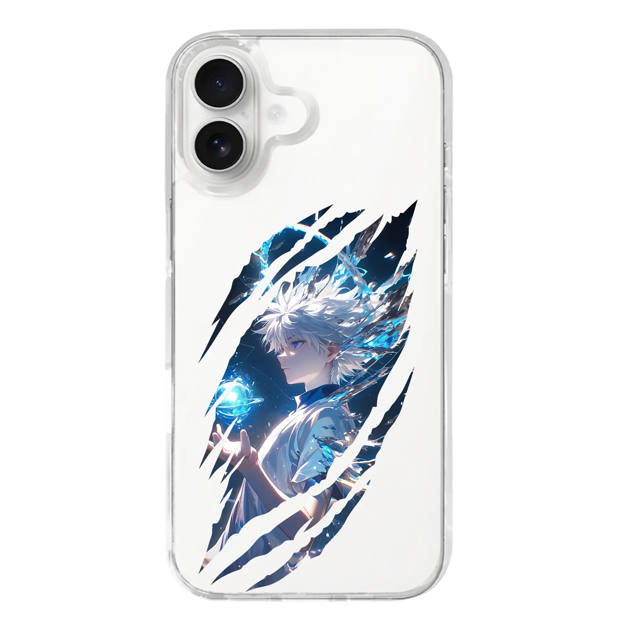 ハンター×ハンター グッズ キルア＝ゾルディック - iPhone 17シリーズ 透明スマホケース – 薄型・耐衝撃・精密フィット保護カバー